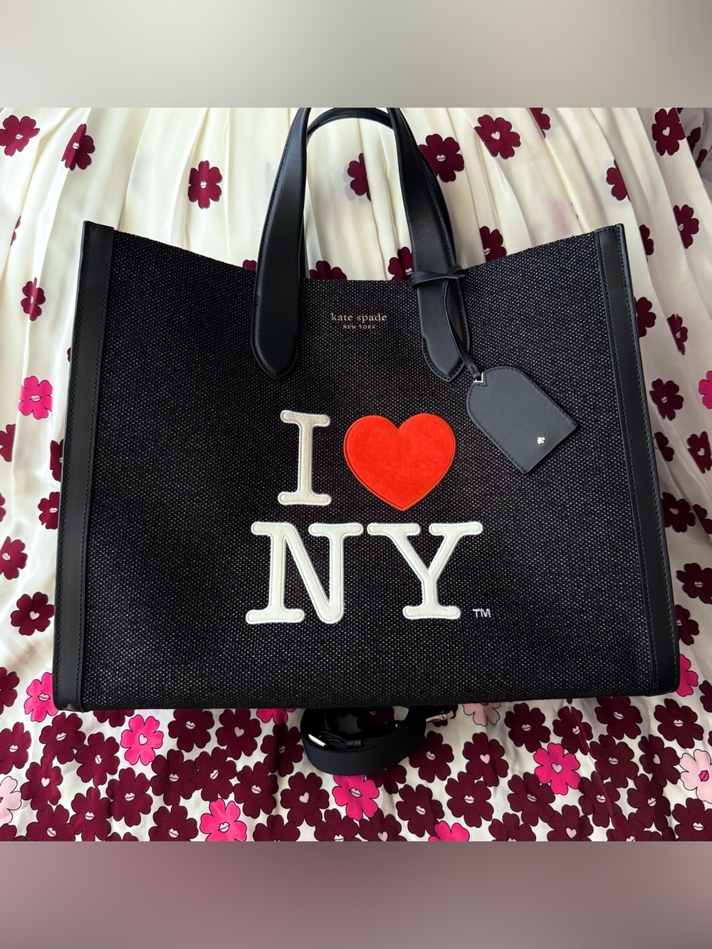 Kate Spade I Love NY Manhattan Large Tote Bag